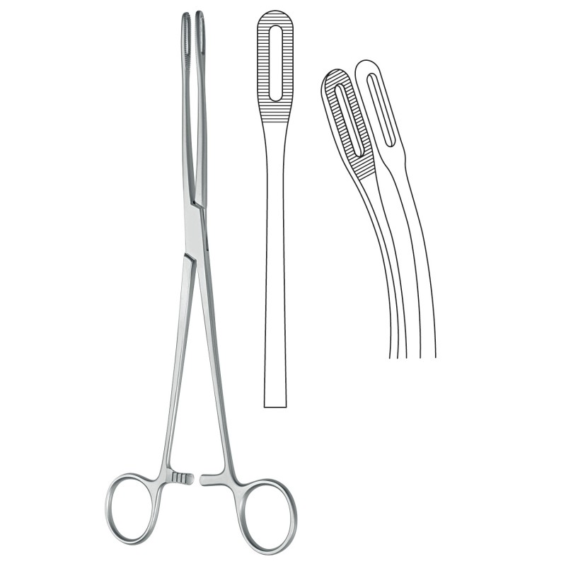 Cotton swap forceps